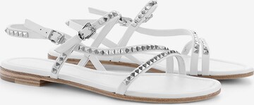 Kennel & Schmenger Strap Sandals ' ELLE ' in White