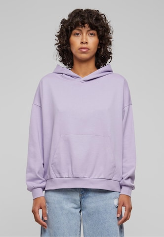 Urban Classics Sweatshirt in Purple: front