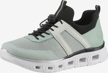 Rieker Sneakers in Green: front