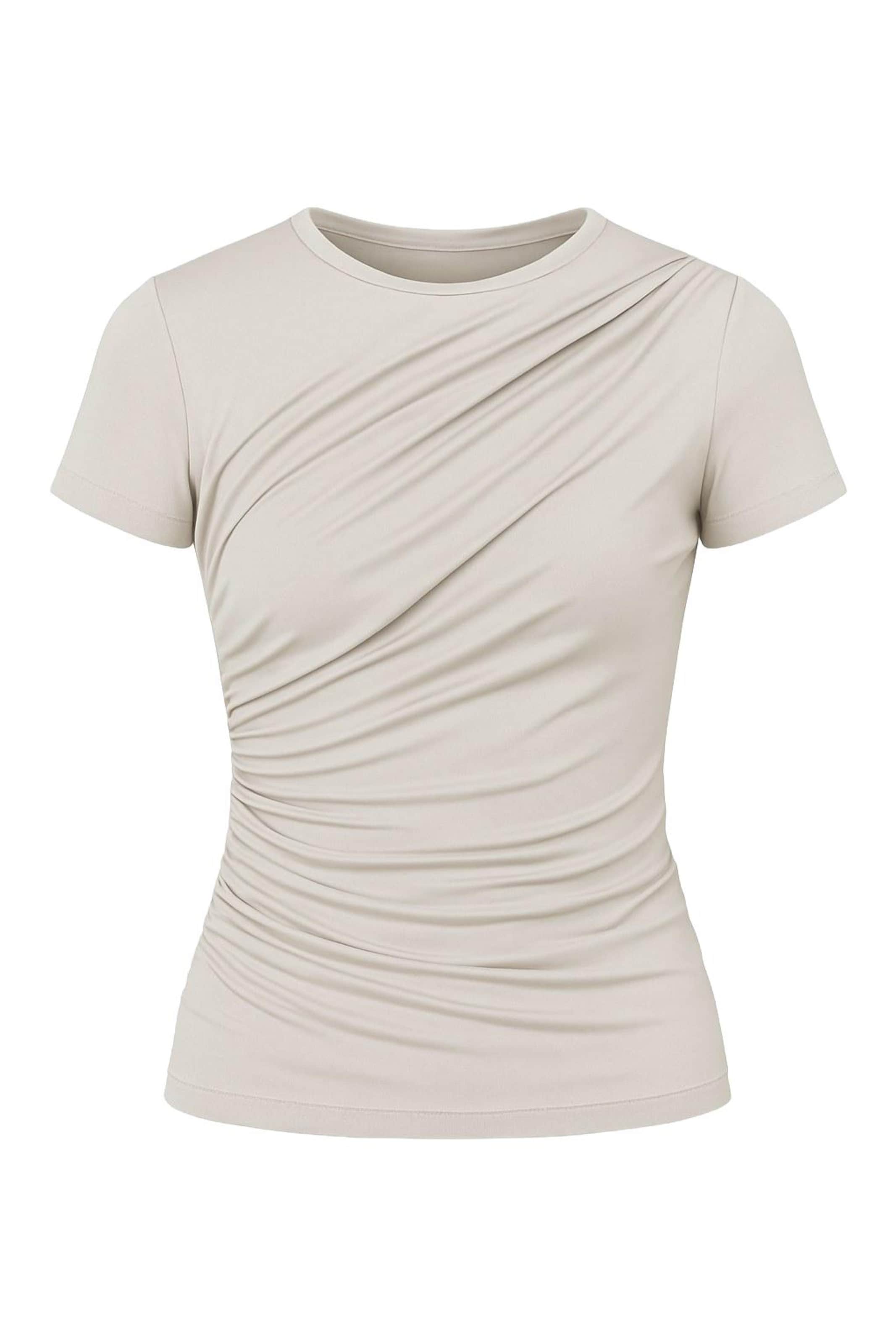 WOMAN VISION Shirt in Beige: front