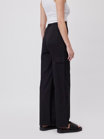 Loosefit Pantalon cargo 'Beysa' LeGer by Lena Gercke en noir : derrière