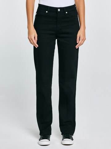 BIG STAR Regular Jeans 'Myrra' in Black: front