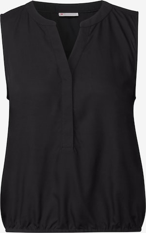 STREET ONE Bluse in Schwarz: Vorderseite
