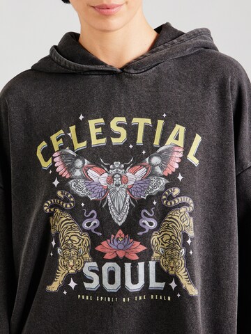 Sweat-shirt 'ONLLUCINDA' ONLY en gris