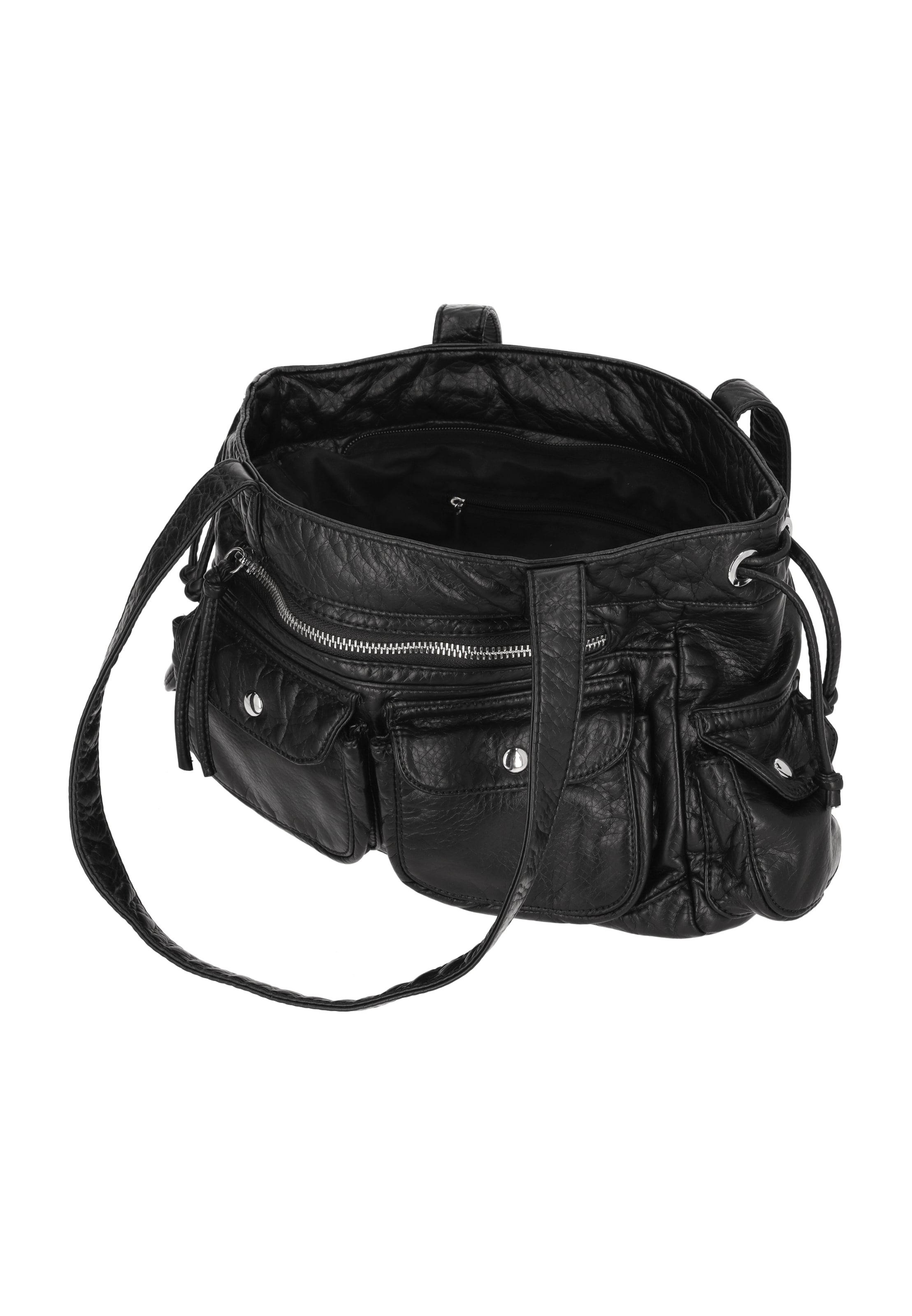 myMo ROCKS - Bolso de hombro en negro