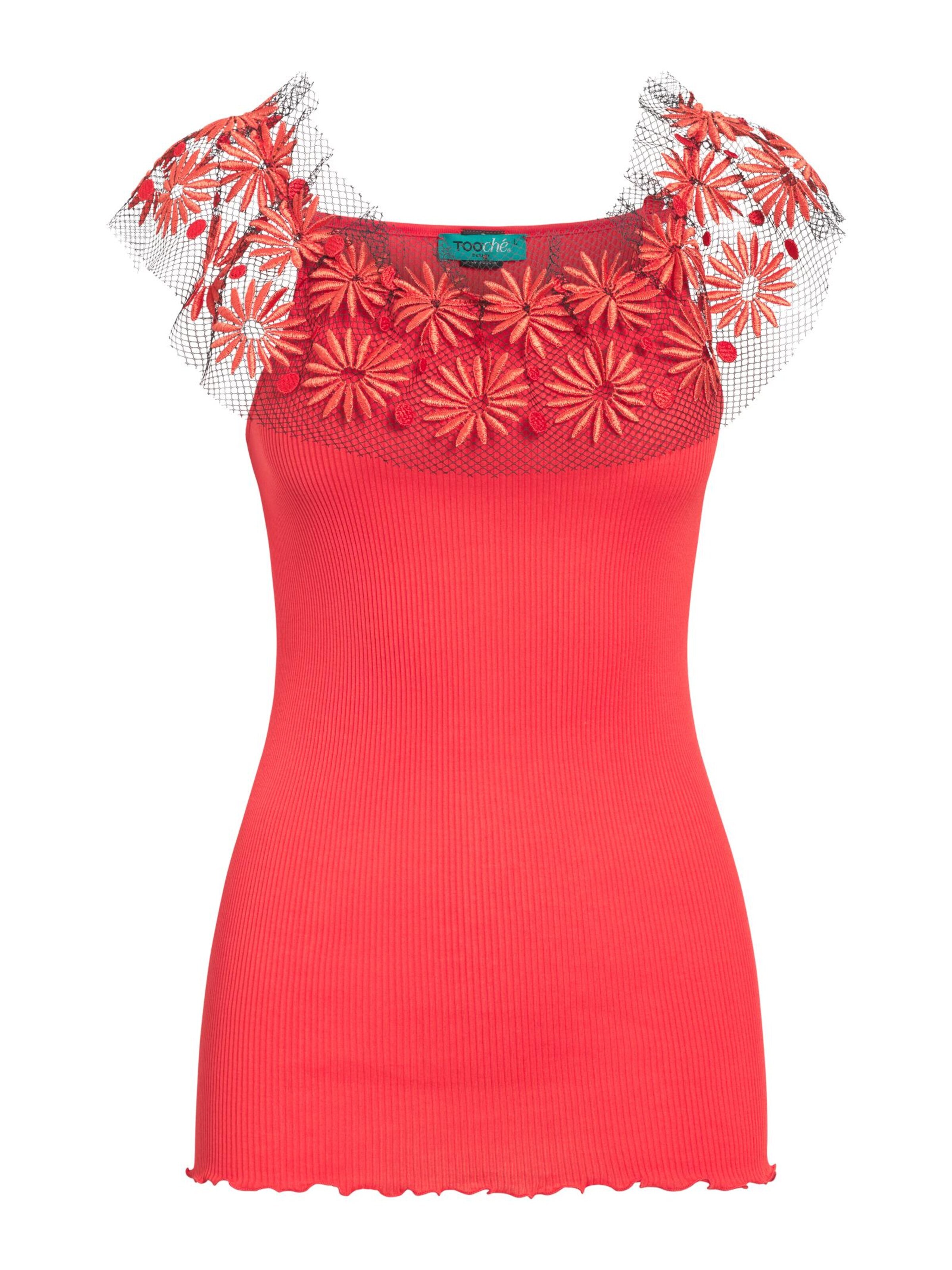 TOOche Top 'Julie' in Orange: front