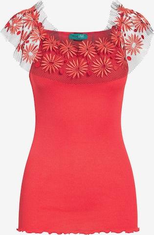 TOOche Top 'Julie' in Orange: front