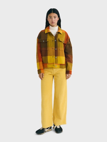Thinking MU Přechodná bunda 'Frans' – žlutá
