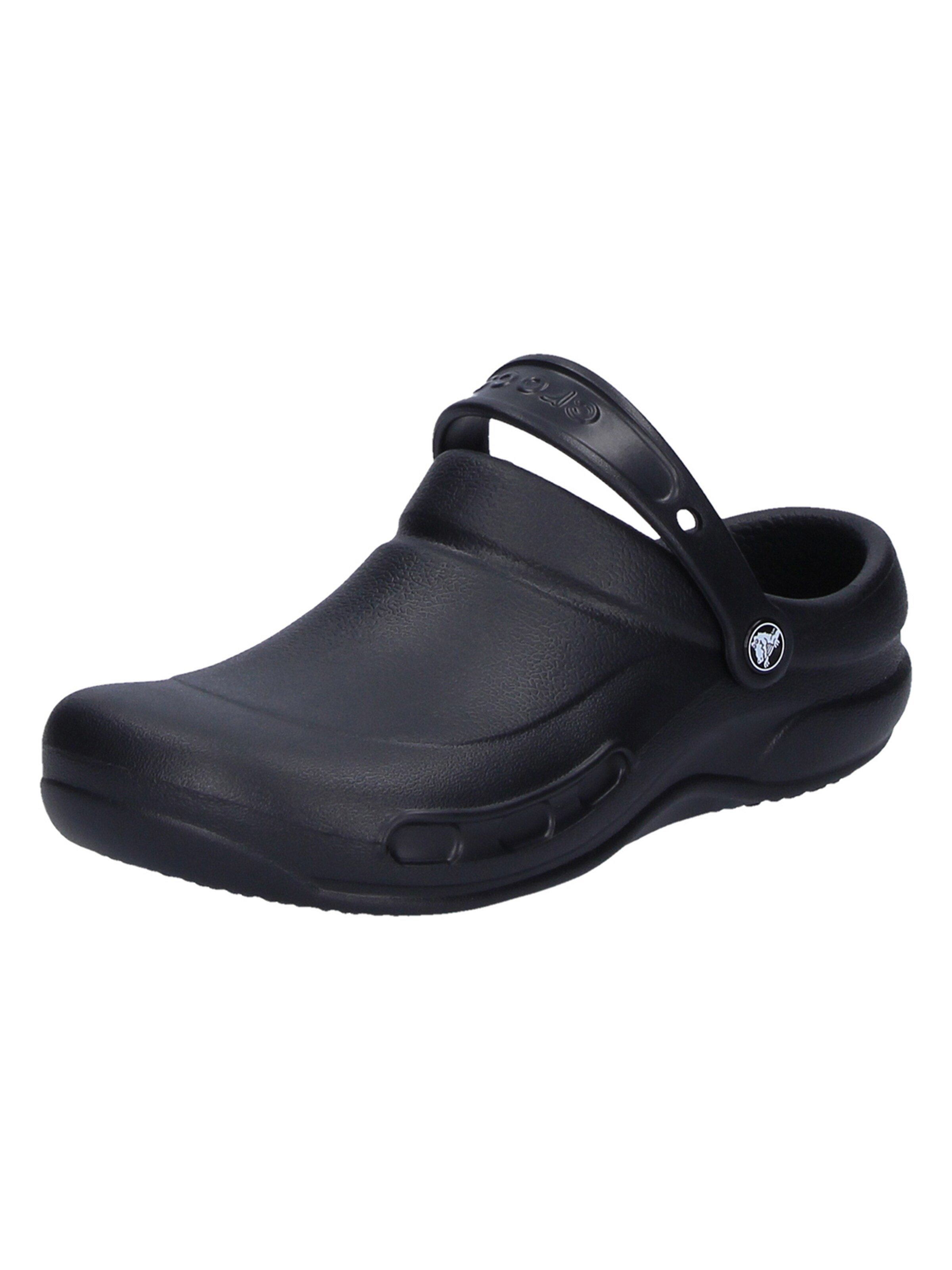 Crocs Clogs 'Bistro' in Schwarz: Vorderseite
