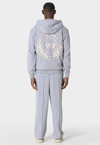 Pas De Monaco Sweatshirt 'VORTEX' in Grey