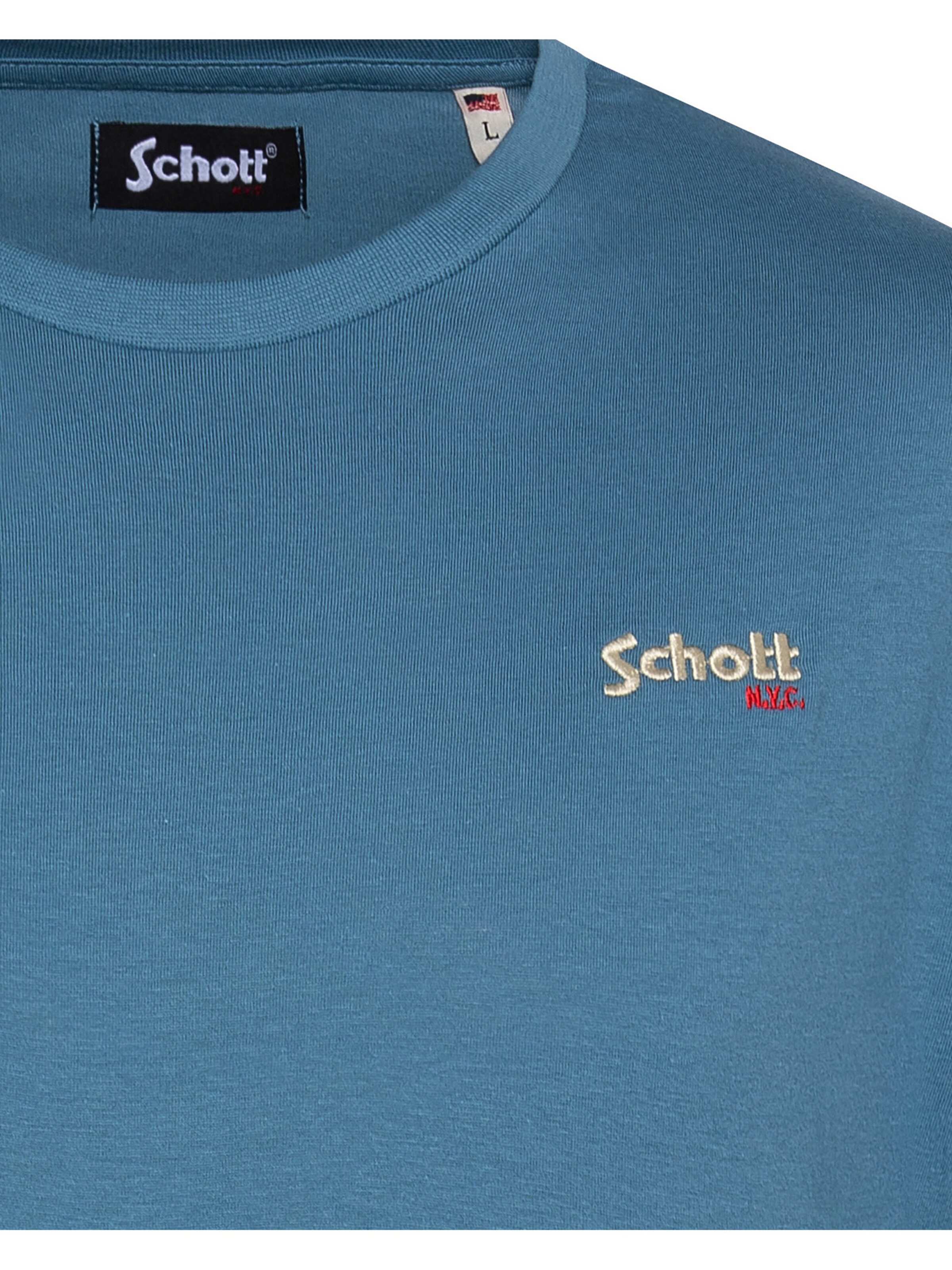 Schott NYC Shirt‌‌ in Blau