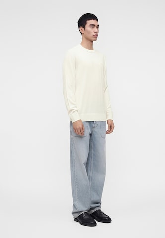 BOSS Sweater 'Avac_C-1' in Beige