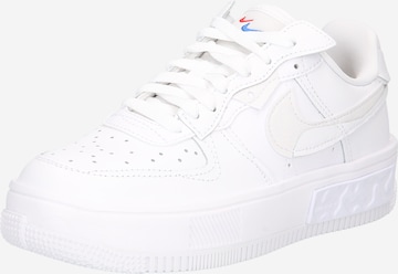 Nike Sportswear Platform trainers 'Nike Air Force 1 Fontanka' in White: front