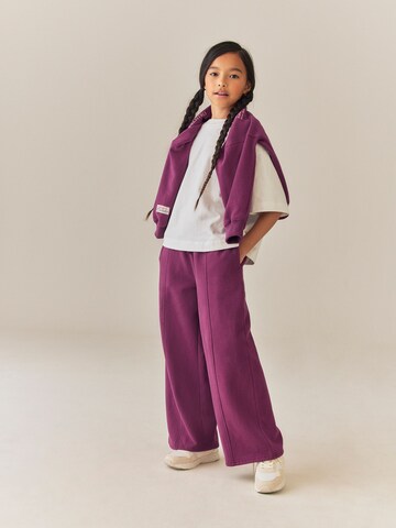 Wide Leg Pantalon Next en rose