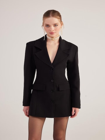Robe HOLLY LOLLY en noir : devant