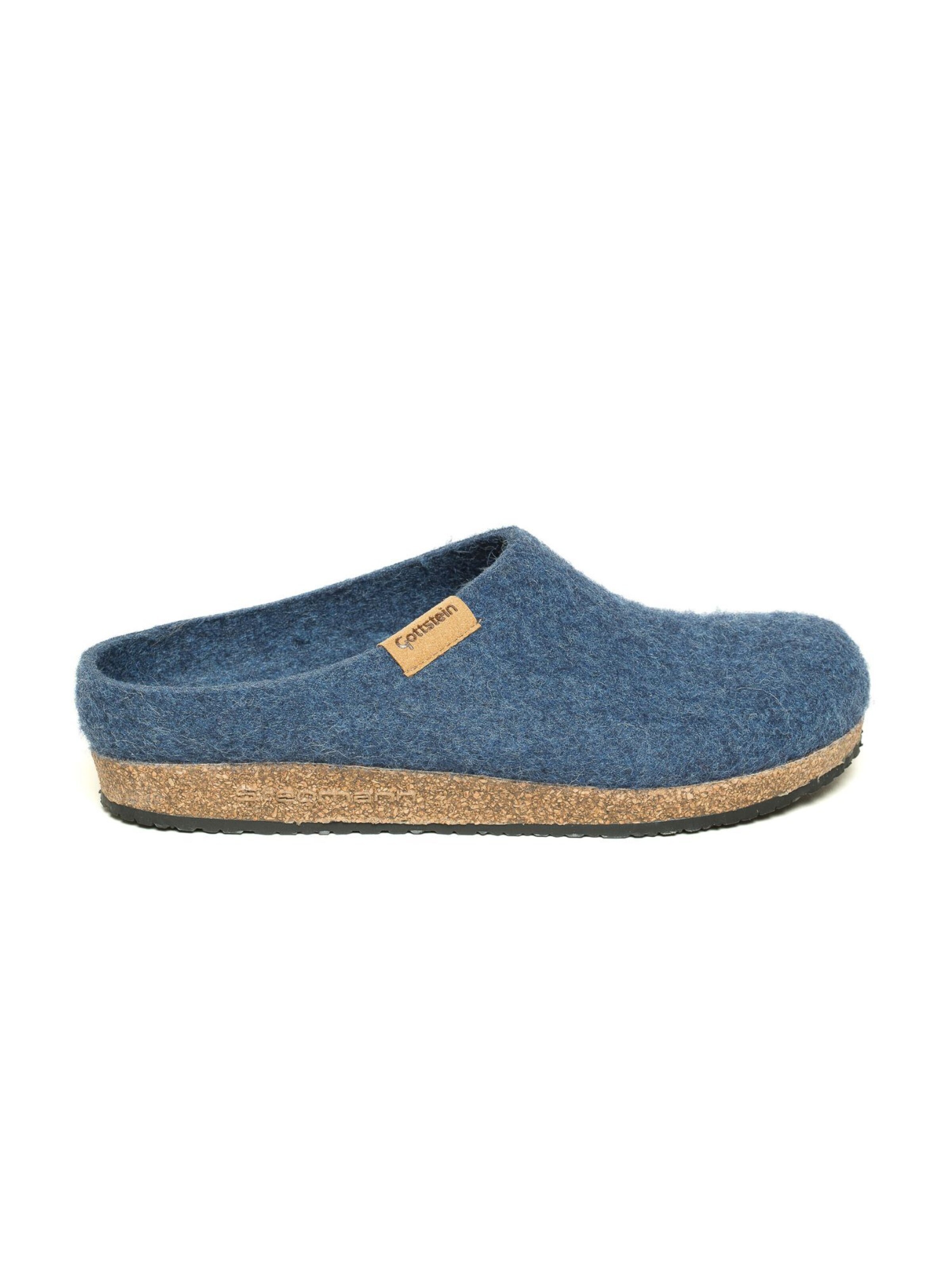 Stegmann Clogs 'Filzclogs Stegmann 208' in Blue