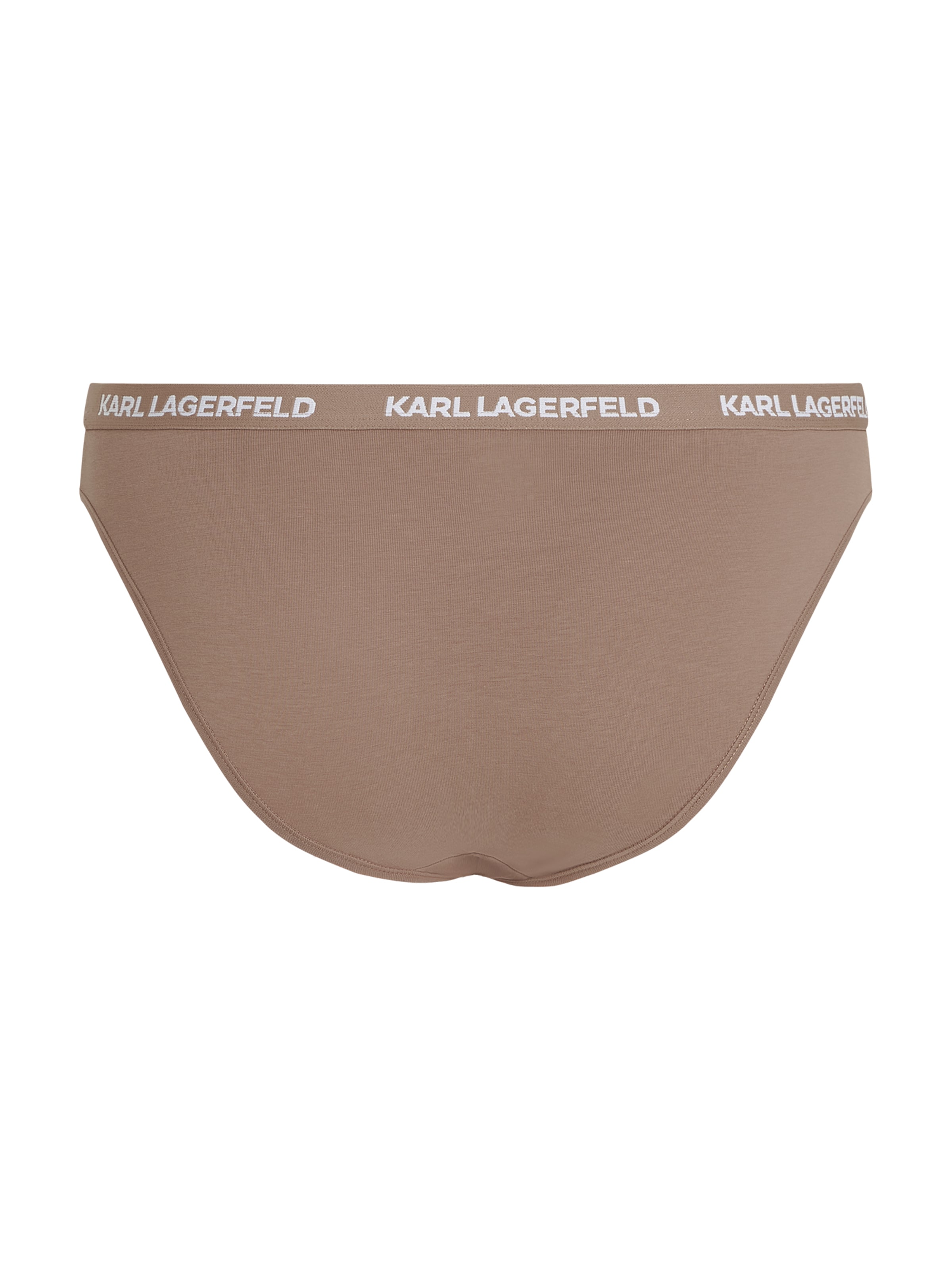 Karl Lagerfeld Дълъг халат за баня ' Slip mit Logo – 3er-Set ' в бяло