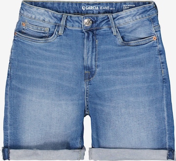 Jeans de la GARCIA pe albastru: față