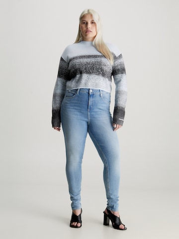 Calvin Klein Jeans Skinny Farkut värissä sininen