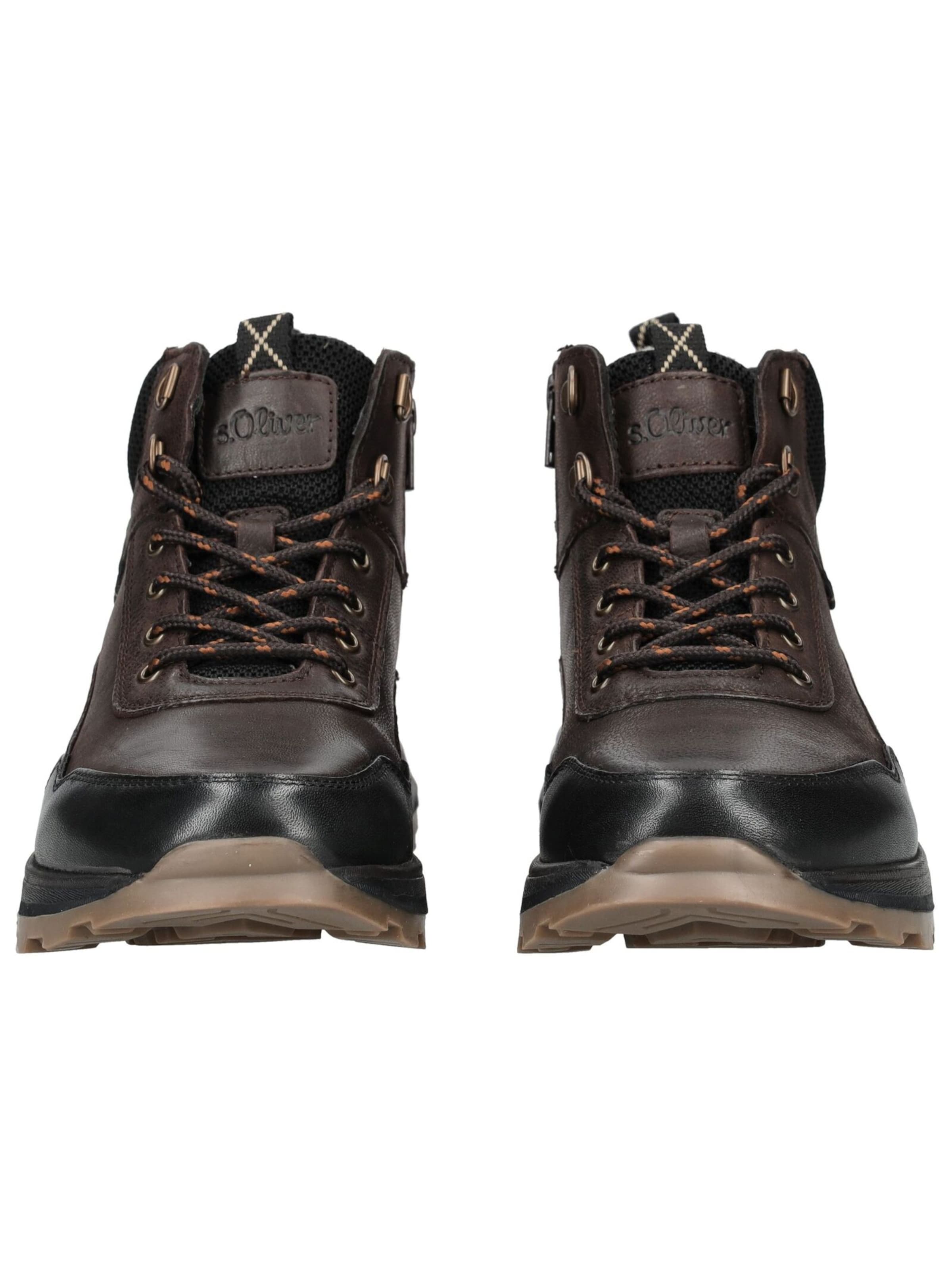 s.Oliver Veterboots in Bruin