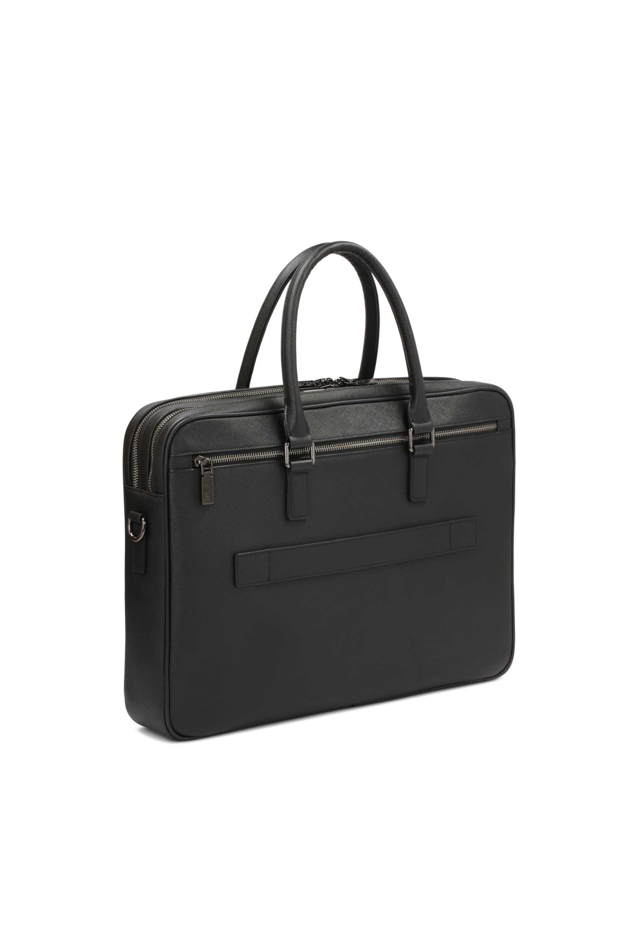 Porte-documents Kazar en noir