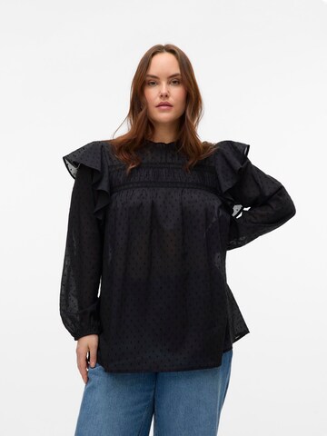 Vero Moda Curve Blouse 'CTRINE' in Black: front