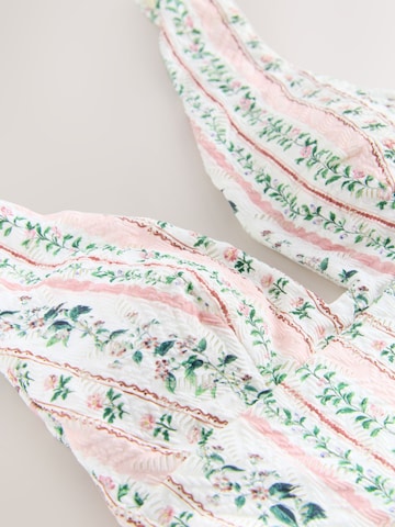 Next Triangle Swimsuit in White