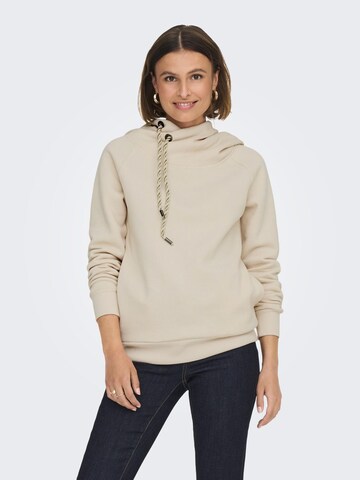 Felpa di ONLY in beige: frontale