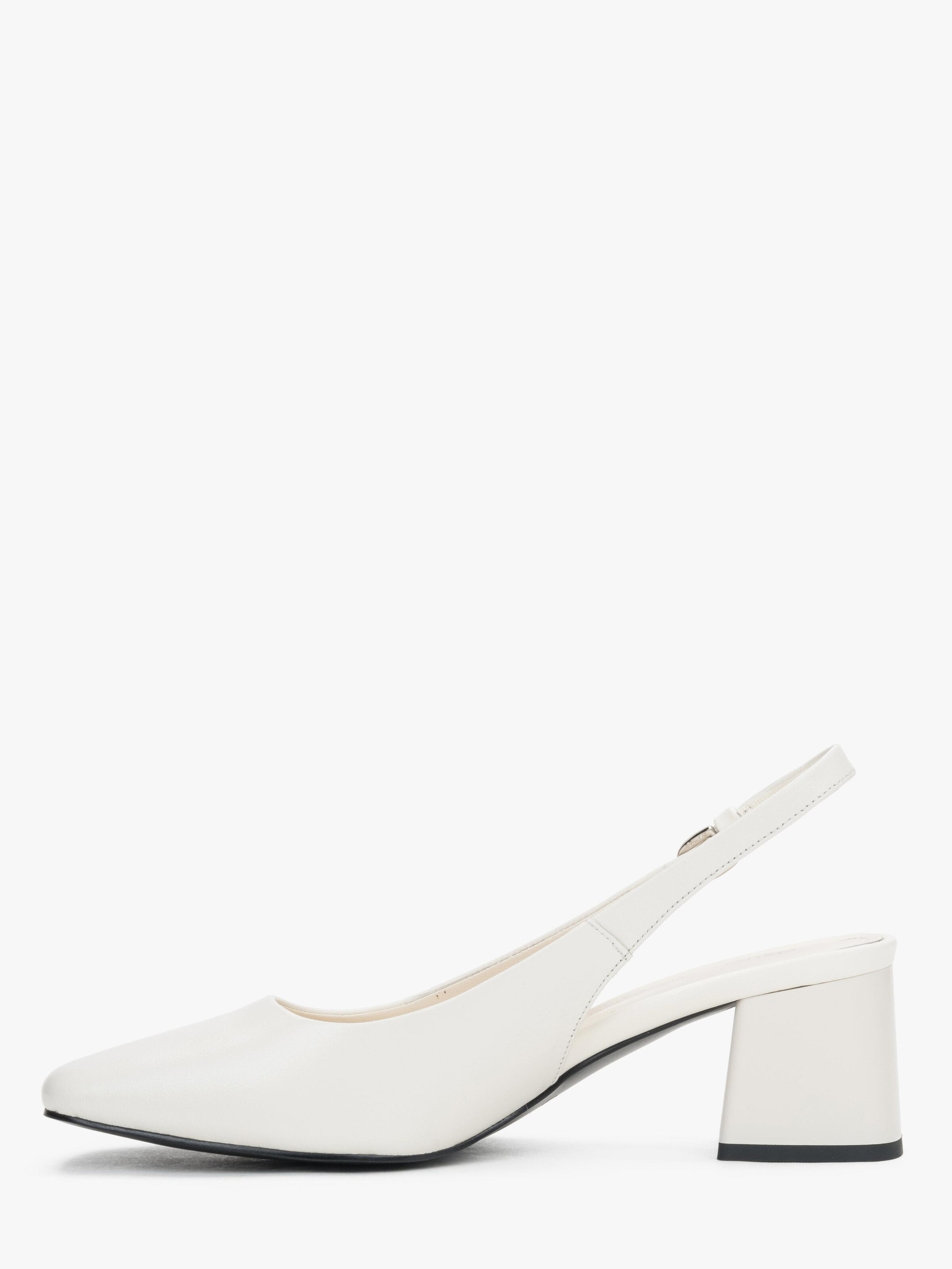 Estro Slingback pumps '6022-1' in Beige: front