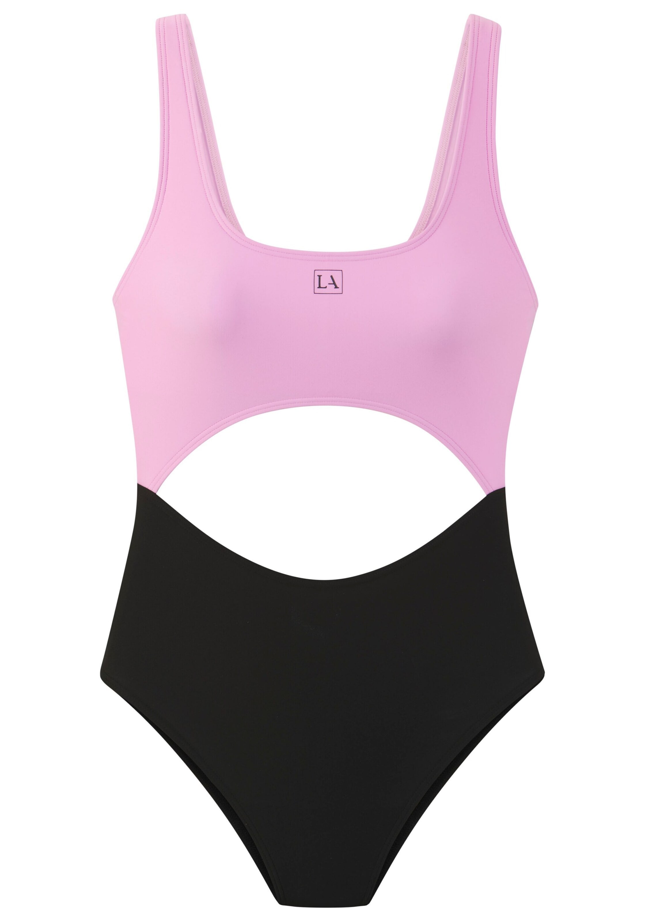 LASCANA ACTIVE Bralette Active Swimsuit in Black: front
