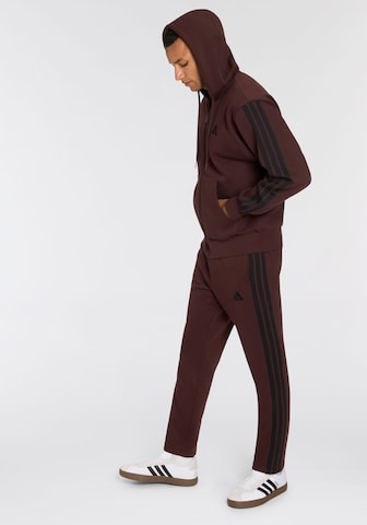 ADIDAS SPORTSWEAR Sportsweatjacke in Braun