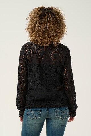 Chemisier 'CR Tiley' Cream en noir