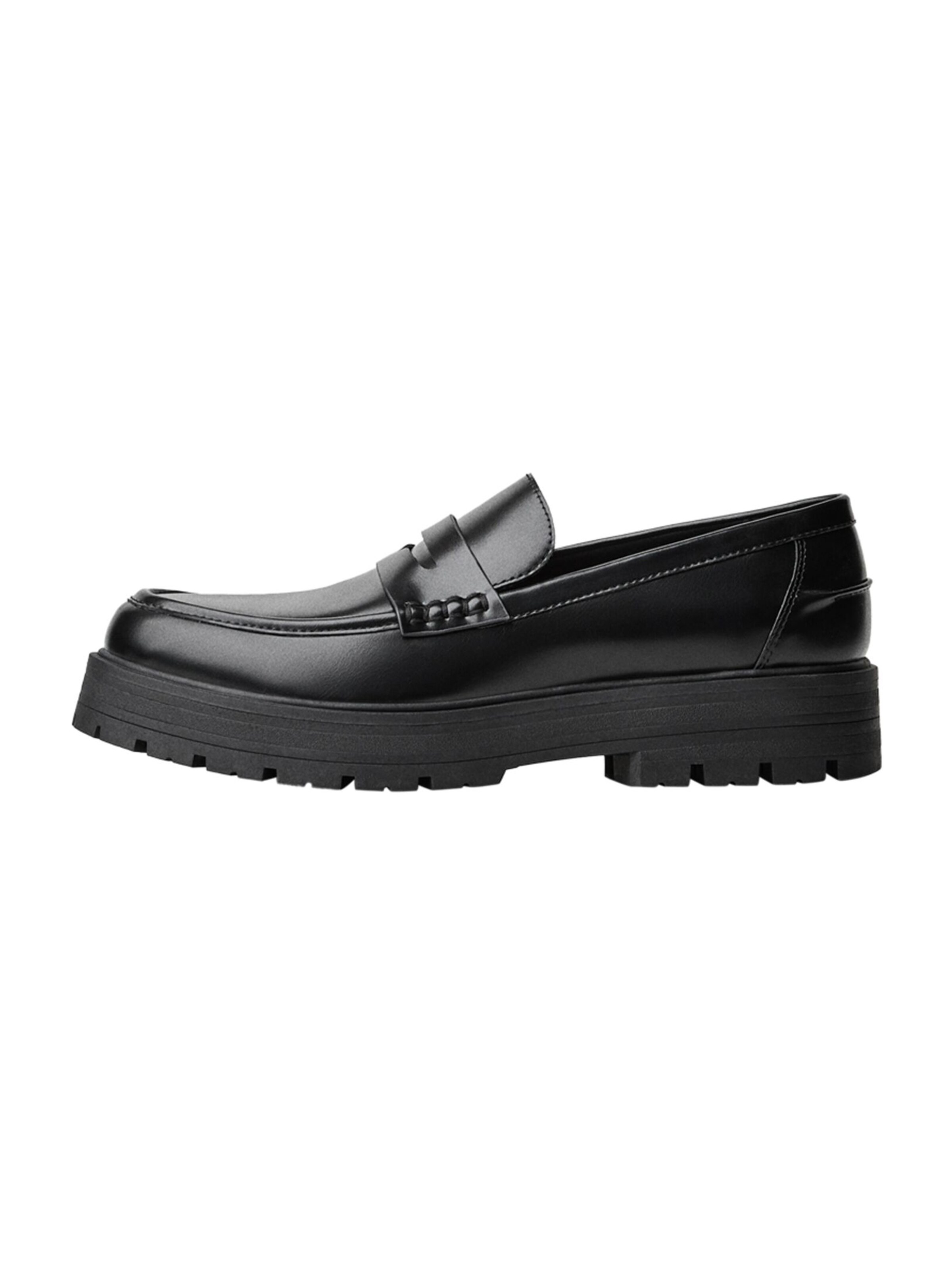 Bershka Slip-ons in Black