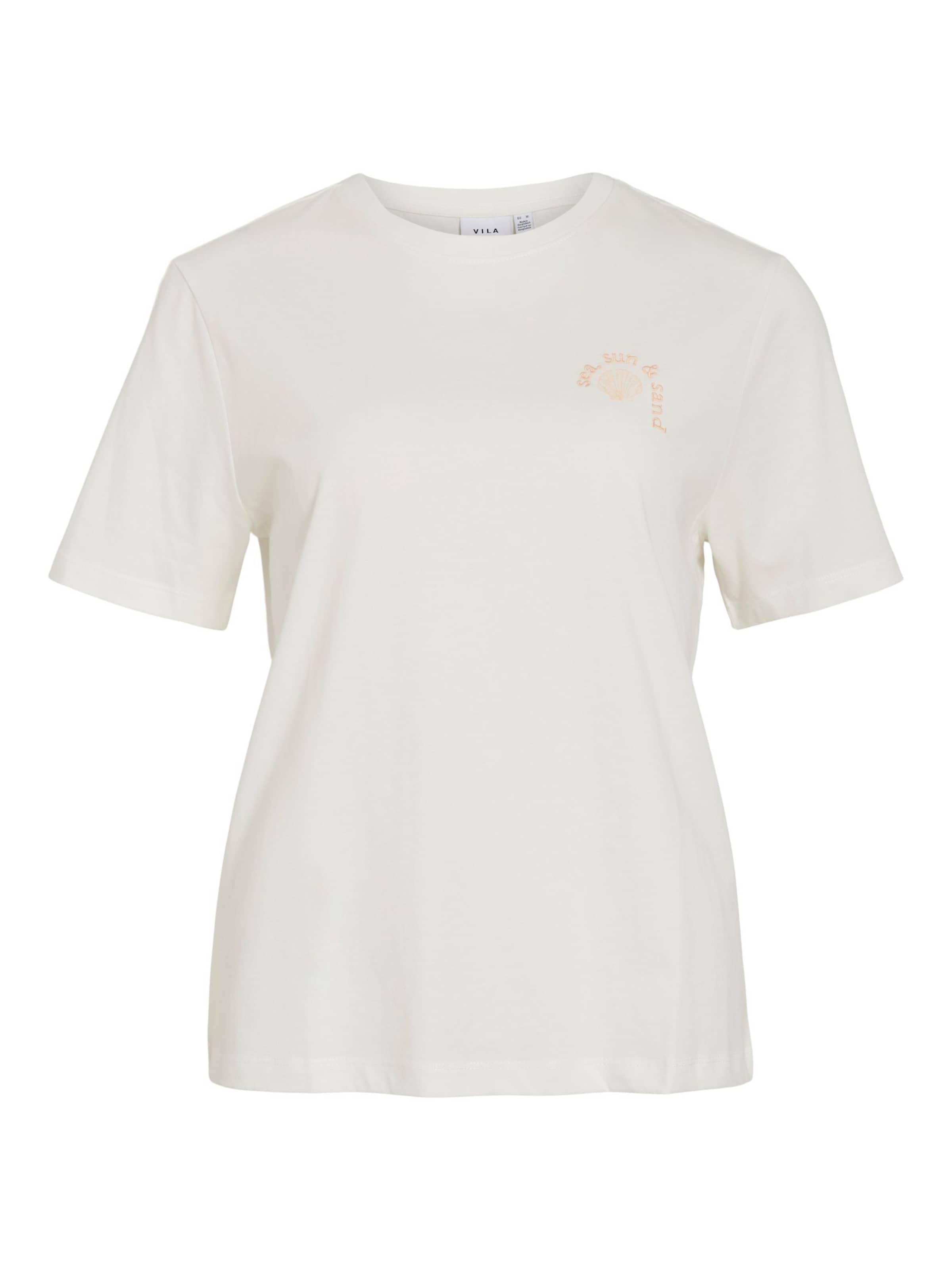 T-shirt 'VISybil' VILA en blanc : devant