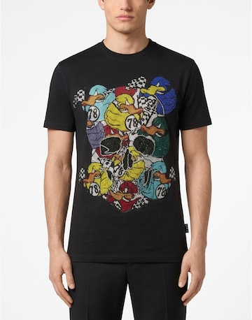 Philipp Plein Shirt 'Duck' in Zwart
