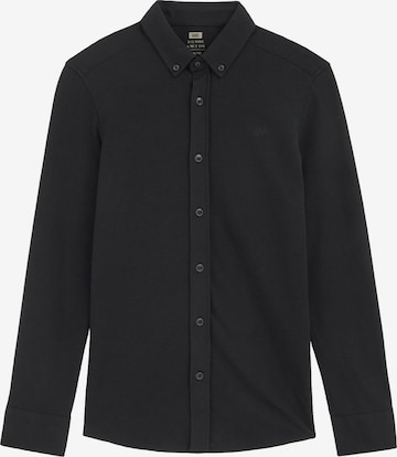 WE Fashion Button up shirt in Black: front