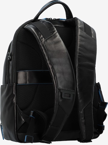 Piquadro Rucksack 'Blue Square' in Schwarz