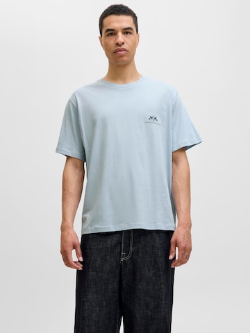 JACK & JONES Shirt 'JORLiverpool' in Blue: front