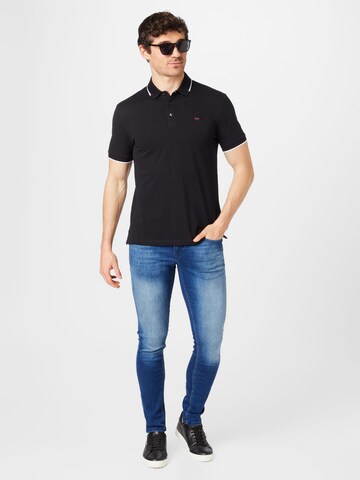 HUGO Poloshirt 'Deresino' in Schwarz