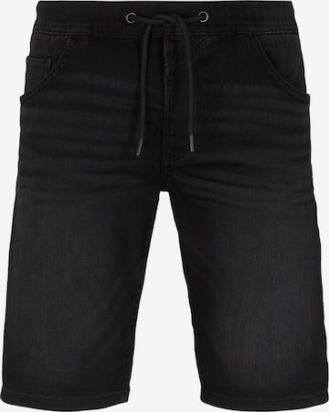 TOM TAILOR Regular Jeans in Zwart: voorkant