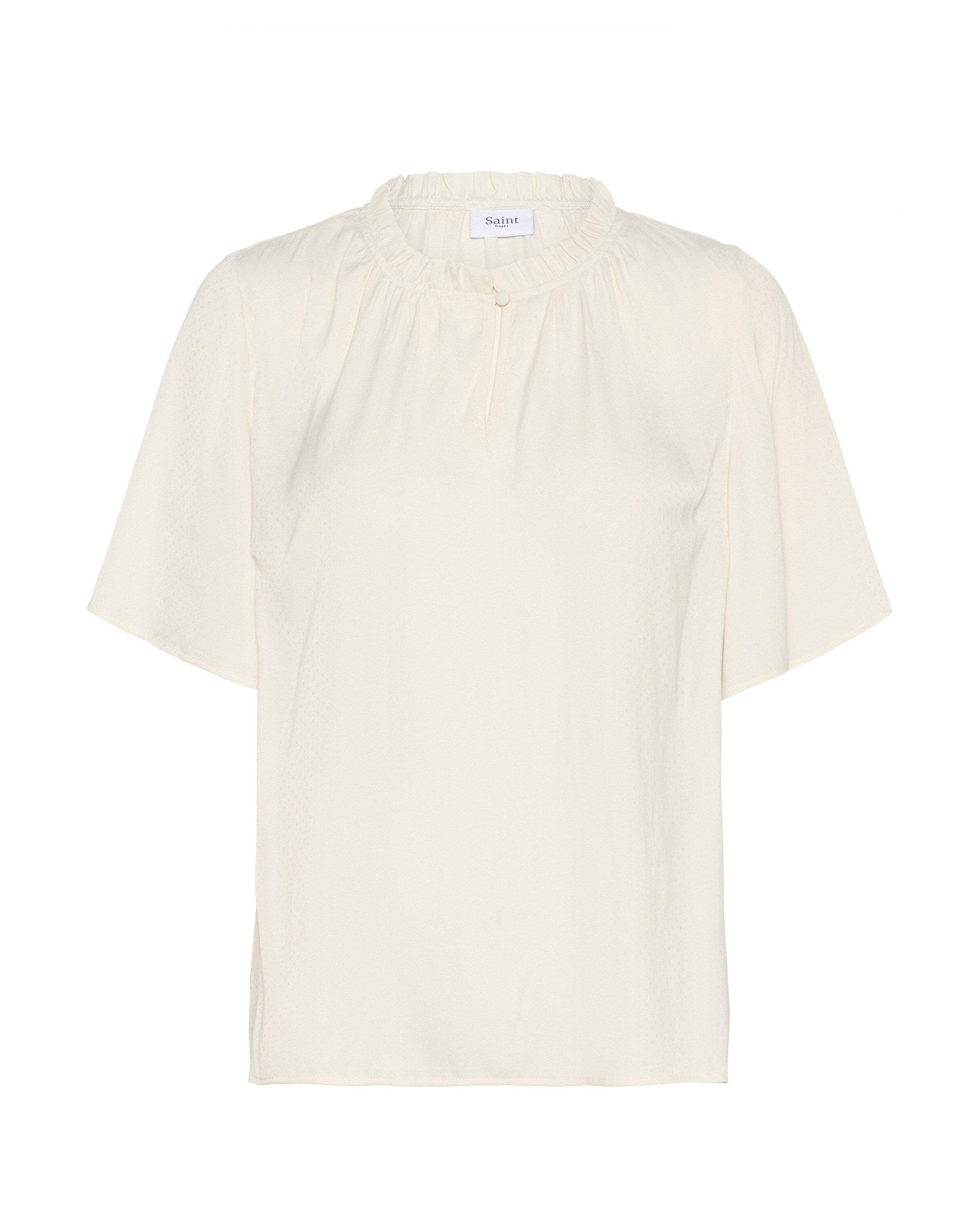 Chemisier 'Briana' SAINT TROPEZ en blanc : devant