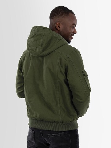 Alessandro Salvarini Winter Jacket in Green