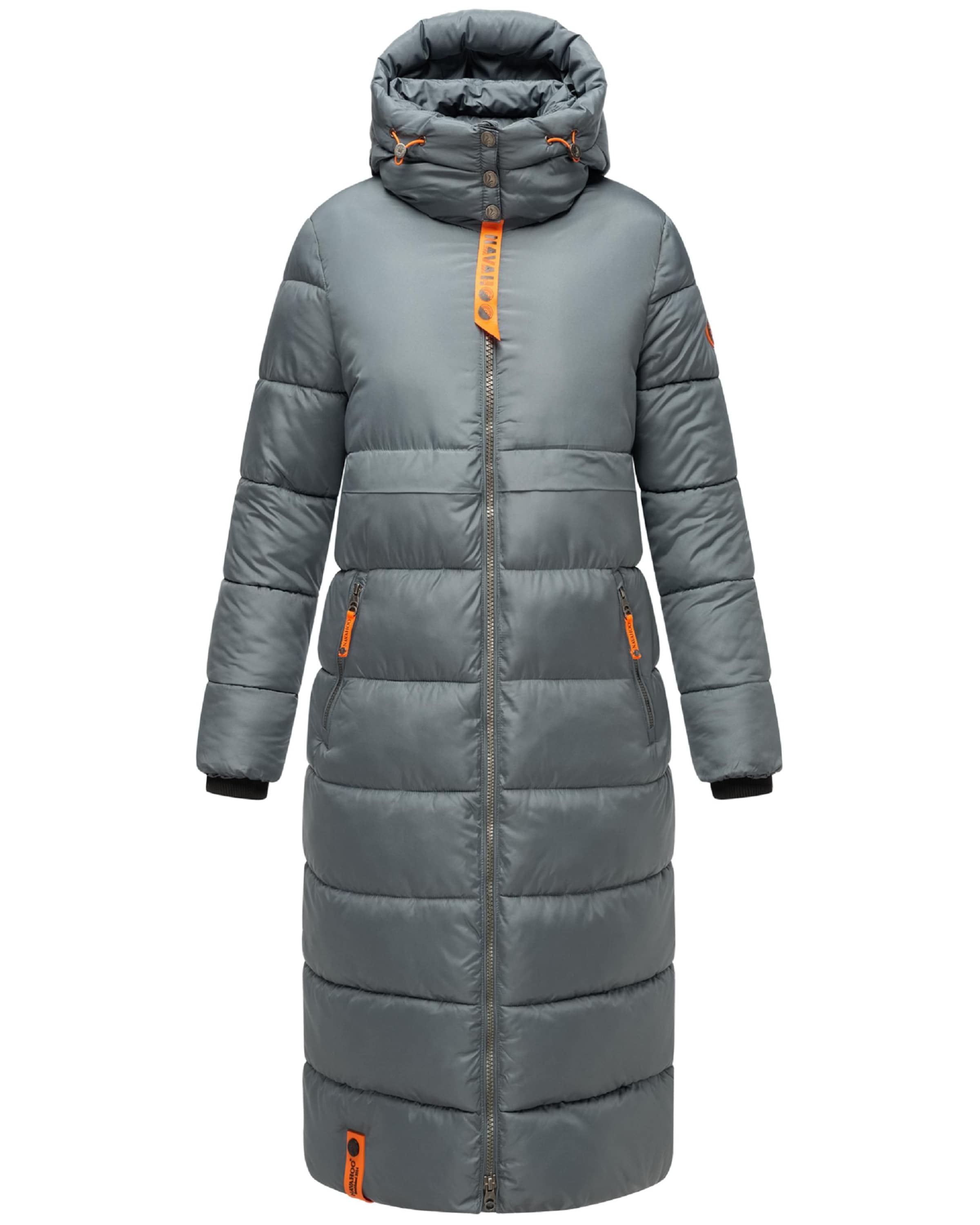 NAVAHOO Winter coat in Blue: front