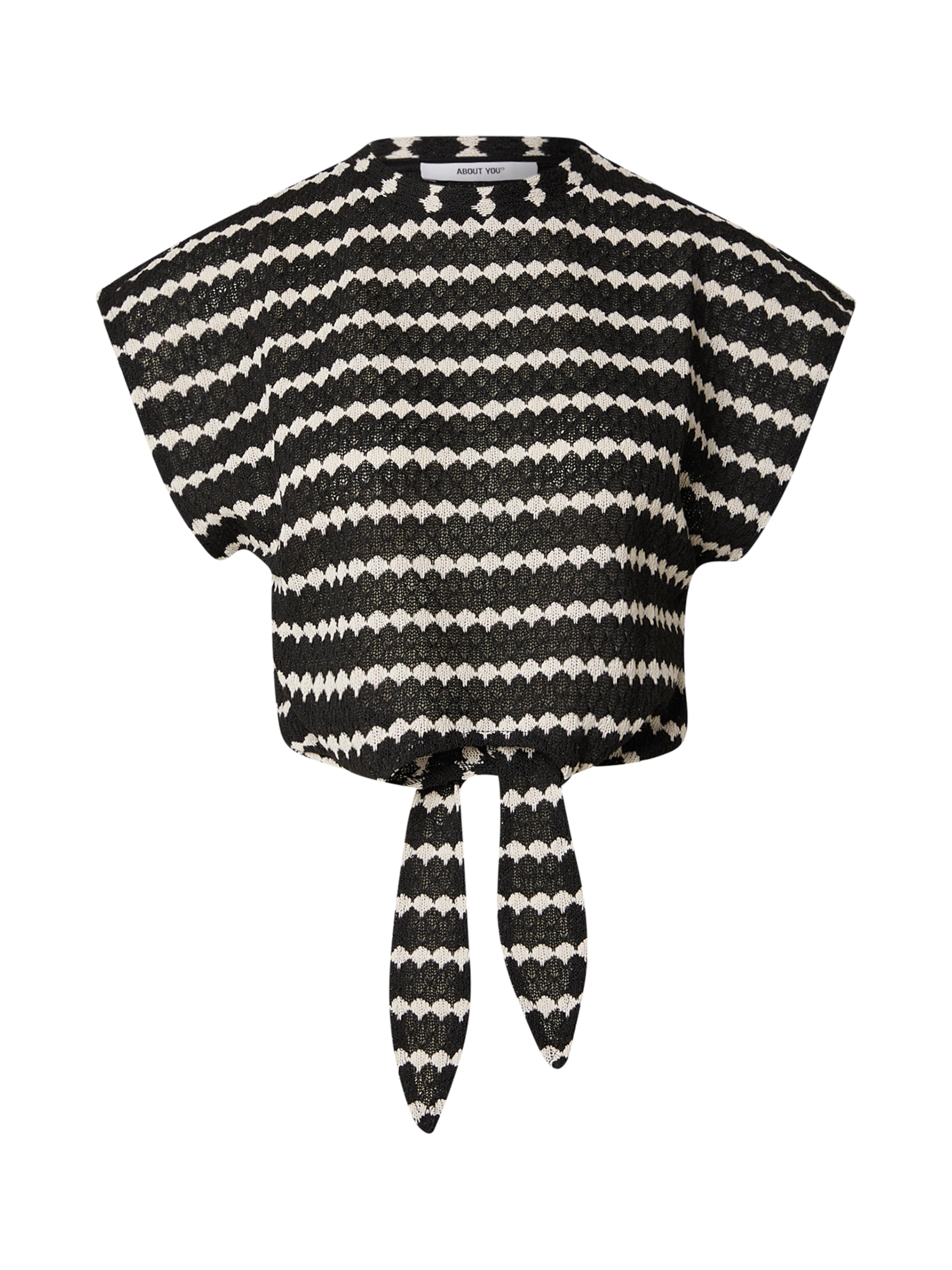 ABOUT YOU Pulover 'Lilli' u boja pijeska / crna, Pregled proizvoda