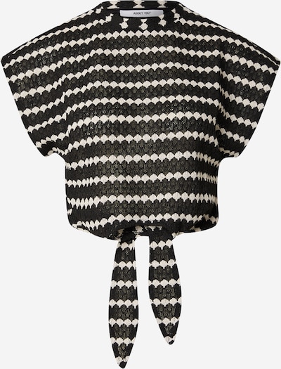 ABOUT YOU Pulover 'Lilli' u boja pijeska / crna, Pregled proizvoda