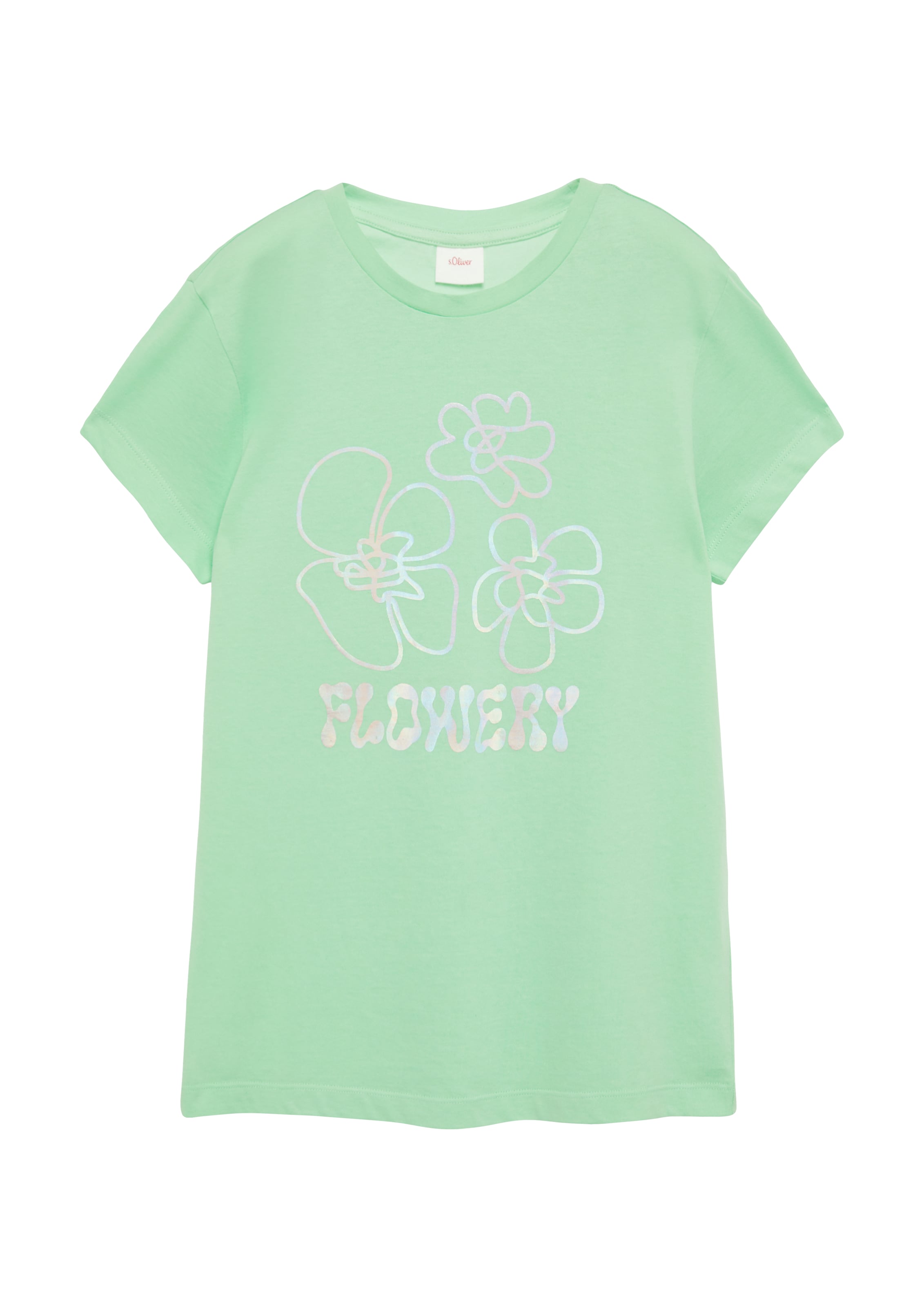 s.Oliver Shirt in Grün: Vorderseite