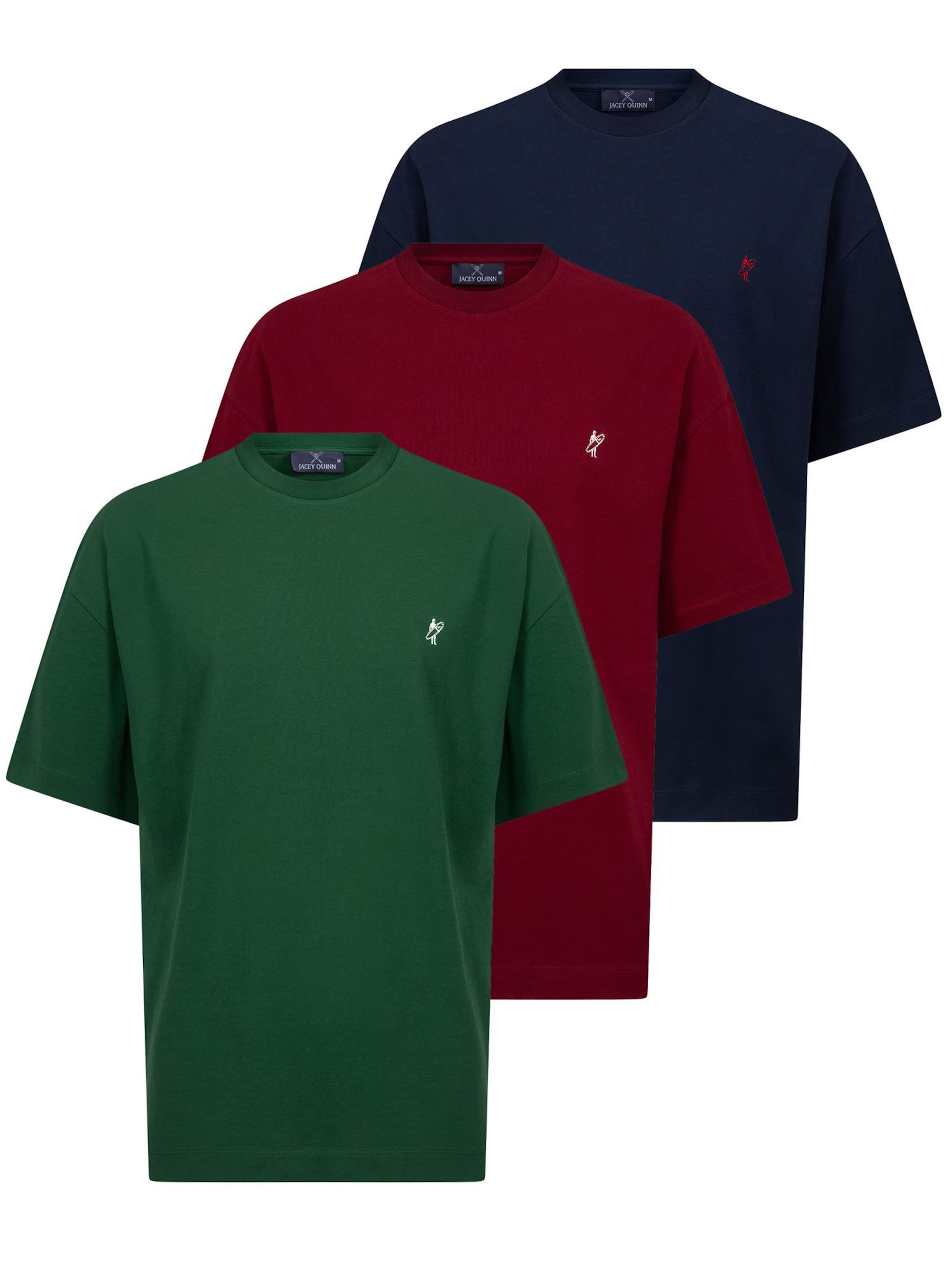 Jacey Quinn - Camiseta en azul: frente