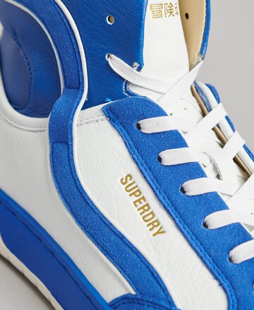 Superdry High-Top Sneakers 'Vegane Vintage' in Blue: front