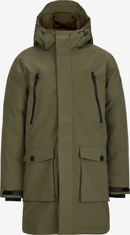 Parka d’hiver 'Fine Poly' REPLAY en vert : devant