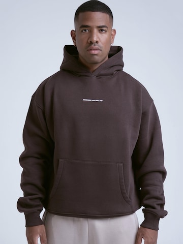 Remember you will die Sweatshirt 'Remember' in Braun